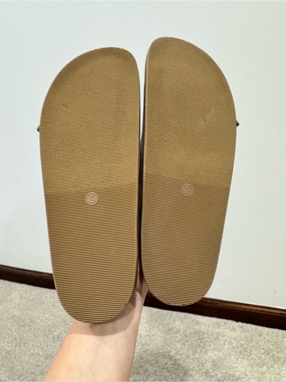 Corkys Size 10 Atta Girl Cream Crackle Sandal Western - Picture 5 of 5